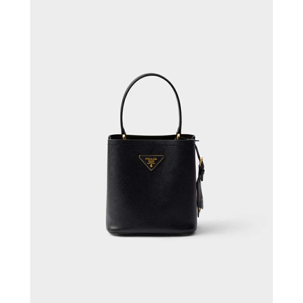 プラダ PRADA 2026秋冬 レディース パニエ サフィアーノレザー ミニバッグ1BA217_2ERX_F0002_V_OOD【ブラック 】【送料無料】【正規品】|ブランドバッグ・雑貨CELEBRITY