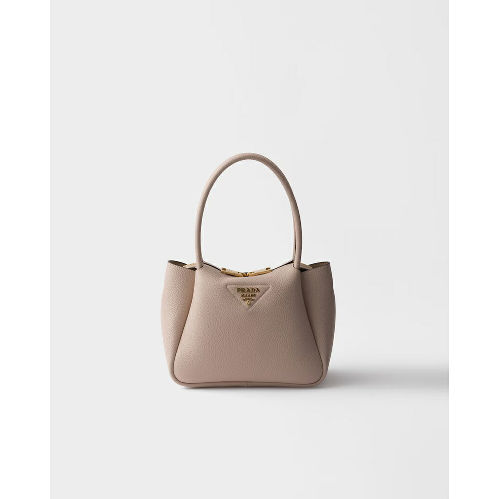 プラダ PRADA 2026秋冬 レディース リエゾン スモール レザー ハンドバッグ1BC145_2DKV_F011S_V_SNM【ウォーターリリー 】【送料無料】【正規品】|ブランドバッグ・雑貨CELEBRITY