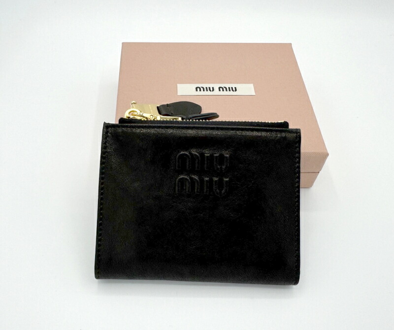 楽天市場】ミュウミュウ MIU MIU ナッパレザー カードケース