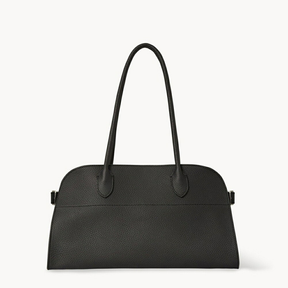 【予約オーダー☆入手困難品】ザ・ロウ THE ROW Margaux Shoulder 12 マルゴー ショルダーバッグ　レザー【ブラック 】【送料無料】【正規品】｜ブランドバッグ・雑貨CELEBRITY