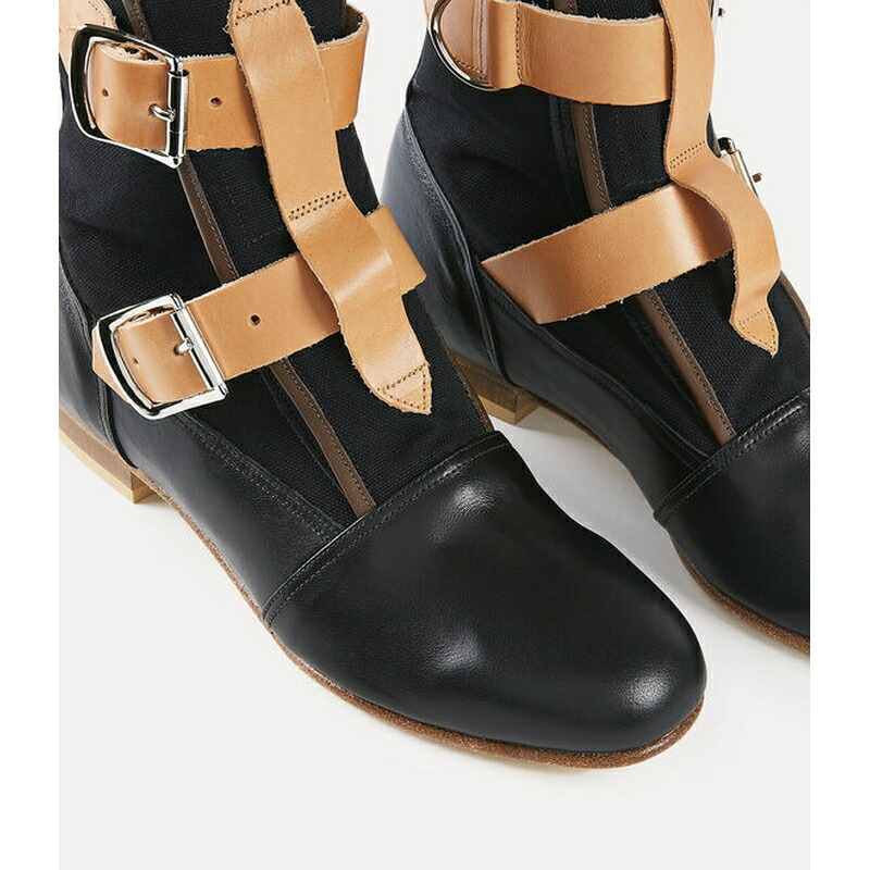 ヴィヴィアンウエストウッド Vivienne Westwood レディース SEDITIONARIES BOOTブーツ【black 】【貨物輸送無料】【定め事品】