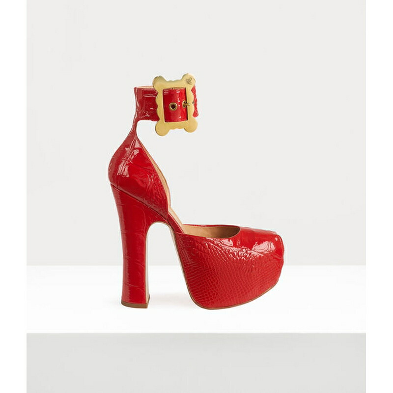 Vivienne Westwood Ghillie タータン柄プラットフォームパンプス Elevated Ghillie Platform in BRICK | Vivienne Westwood®