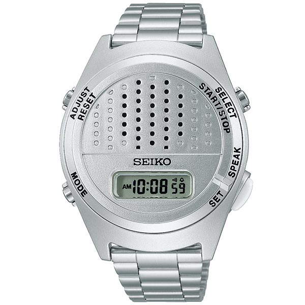 30日は店内最高限科条41二倍 セイコー 腕時計 発声 デジタル 見る レディース メンズ しろがね色 秒時計 目覚まし時計 音声案内 Seiko Sbjs013 あしたちょろい Foxunivers Com