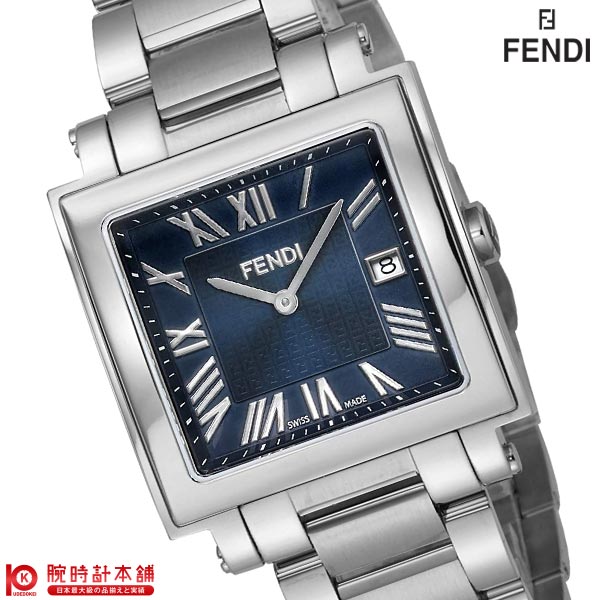 フェンディ 腕時計 メンズ F606013000 FENDI クオーツ ダークブルーx