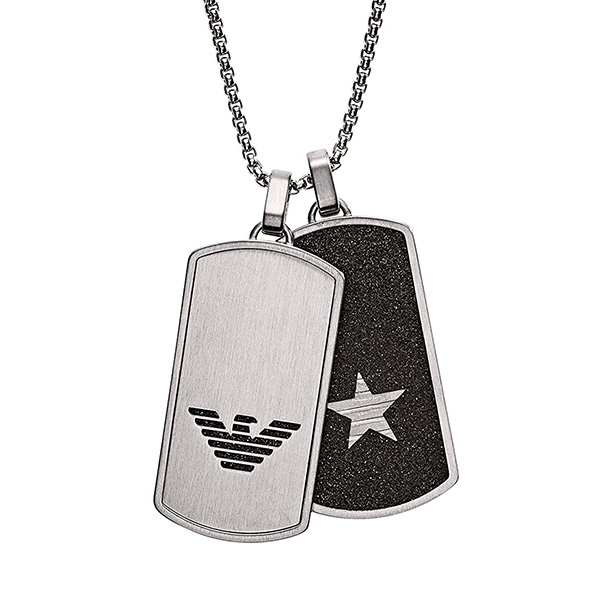 ネックレス ペンダント 5日限定 店内最大ポイント58倍 23 59まで アクセサリー Emporio Armani エンポリオアルマーニ ネックレス Egs メンズ 時計専門店 ラグゼ