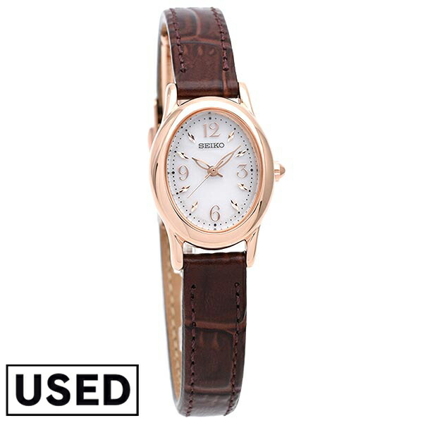 【中古】セイコー SEIKOセレクション SEIKOSELECTION ソーラー 10気圧防水 SWFA148 [正規品] レディース 腕時計 時計