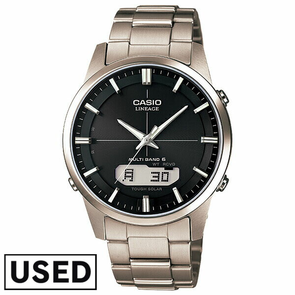 【中古】カシオ CASIO リニエージ LINEAGE リニエージ LCW-M170TD-1AJF [正規品] メンズ 腕時計 LCWM170TD1AJF(2024年4月上旬再入荷予定)(2024年4月上旬再入荷予定)