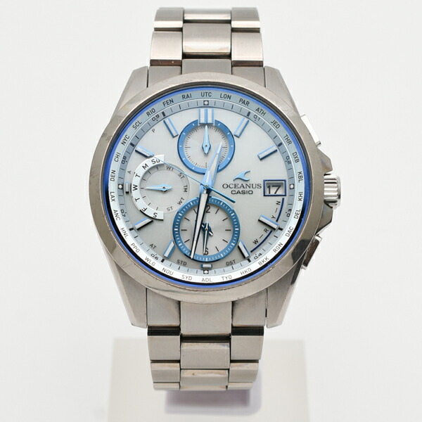 中古 オシアナス CASIO OCEANUS OCW-T200S-7AJF カシオ オシアナス OCW-T200S-7AJF スマートフォンリンク タフソーラー