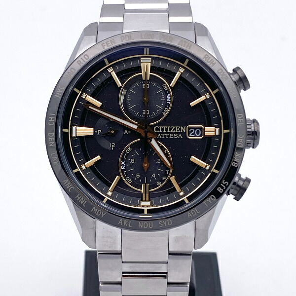【中古】シチズン CITIZEN アテッサ AT8184-57E メンズ 時計 腕時計 Aランク|腕時計本舗USED