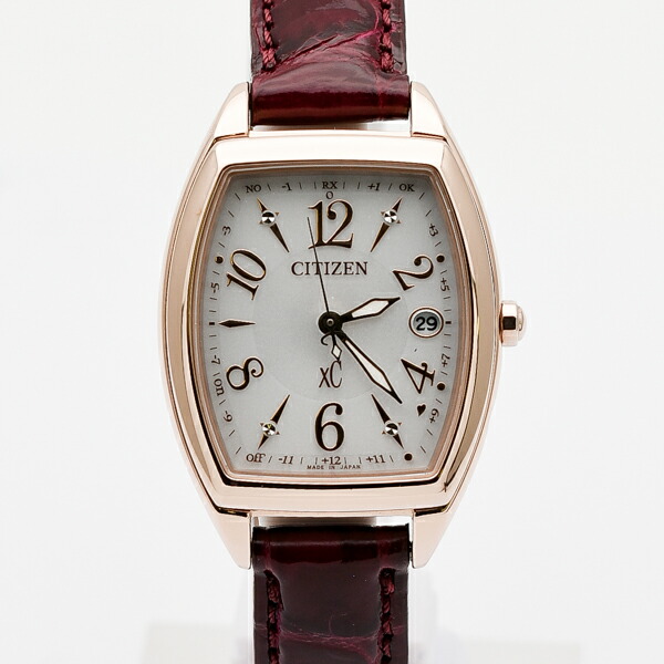 【中古】シチズン CITIZEN クロスシー ES9394-56A レディース 時計 腕時計 クリーニング済み Bランク