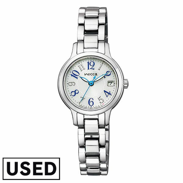 【中古】シチズン CITIZEN ウィッカ wicca KH4-912-13 レディース 腕時計 時計
