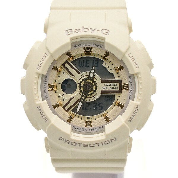 【楽天市場】【中古】カシオ CASIO ベビーG BA-110GA-7A1JF レディース 時計 腕時計 クリーニング済み Bランク：腕時計 ...