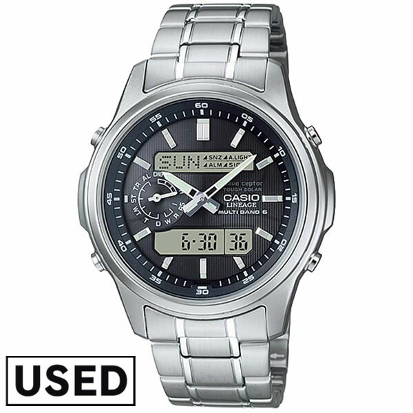 【中古】カシオ CASIO リニエージ LINEAGE ソーラー電波 LCW-M300D-1AJF [正規品] メンズ 腕時計 LCWM300D1AJF