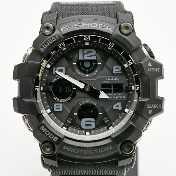 【在庫一掃SALE】売切れ御免★【中古】カシオ Ｇショック G-SHOC MASTER OF G-LAND MUDMASTER GWG-100-1AJF 腕時計 時計