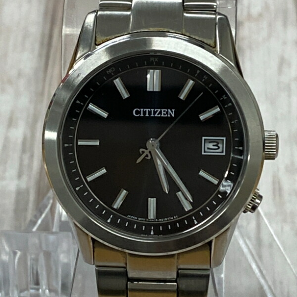極美品【稼働品】CITIZEN　シチズン　時計　H415-R005677 CITIZEN/シチズン 電波腕時計 エコドライブ H415-R005677 箱・枕