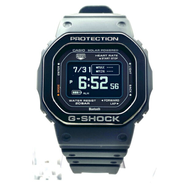 楽天市場】【中古】カシオ Gショック G-SHOCK G-SQUAD DW-H5600MB-1JR