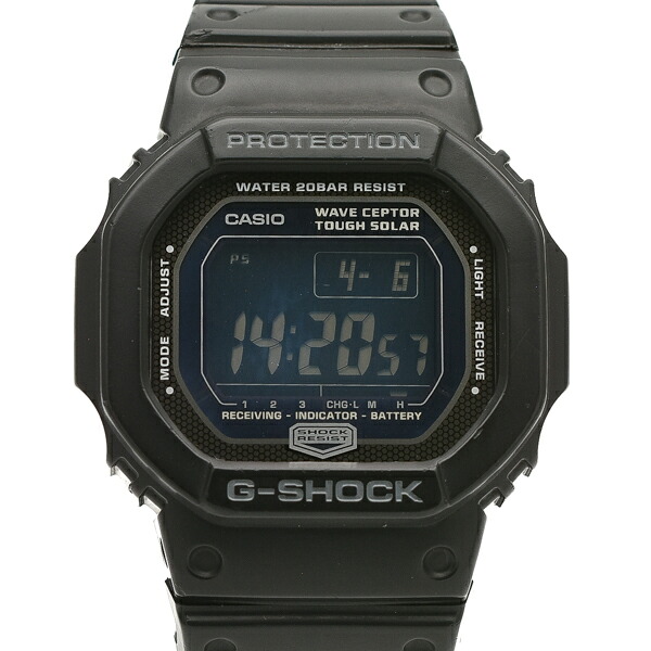 【中古】カシオ CASIO Gショック GW-5600BJ-1JF メンズ 時計 腕時計 クリーニング済み Cランク