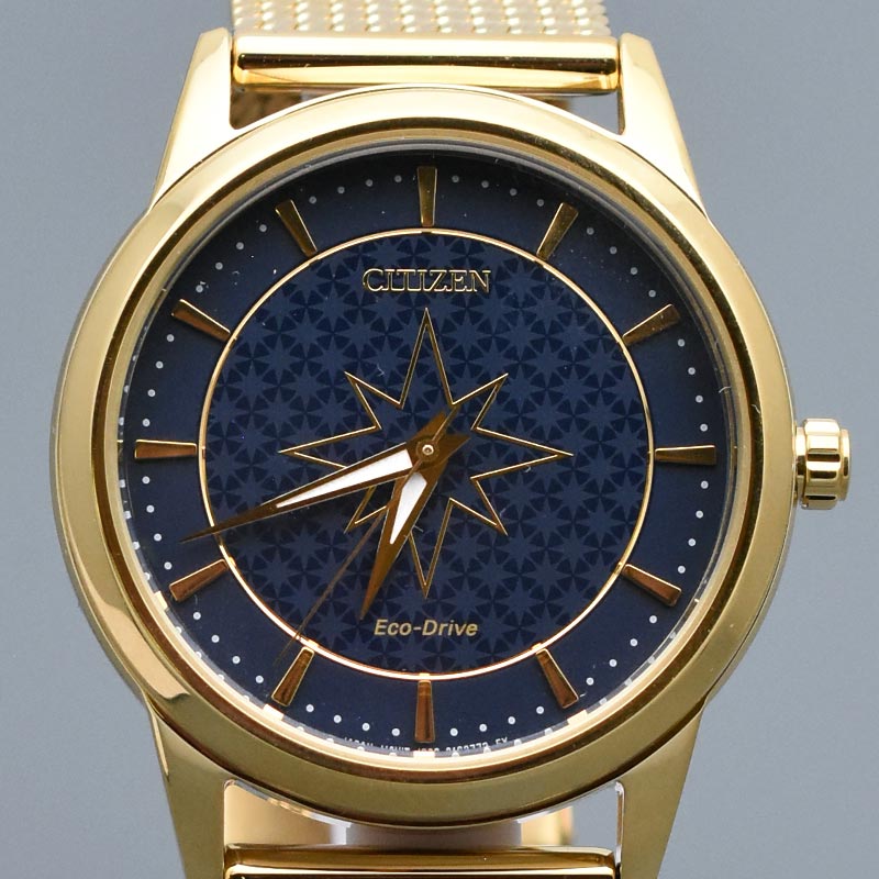 【中古】シチズン CITIZEN マーベル MARVEL MARVEL Captain Marvelモデル 限定BOX付 エコ・ドライブ FE7062-51W メンズ 腕時計 時計｜腕時計本舗USED
