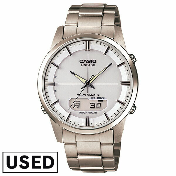【中古】カシオ CASIO リニエージ LINEAGE ソーラー電波 LCW-M170TD-7AJF メンズ 腕時計 時計