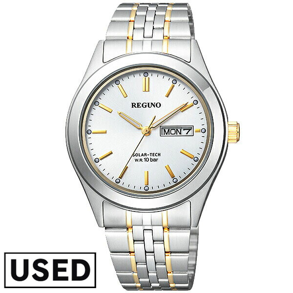 【中古】シチズン CITIZEN レグノ REGUNO ソーラー KM1-113-13 メンズ 腕時計 時計