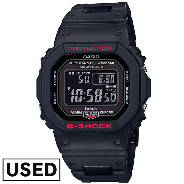 【中古】カシオ CASIO G-SHOCK Ｇショック Bluetooth 電波ソーラー GW-B5600HR-1JF メンズ 腕時計 時計 16,830円