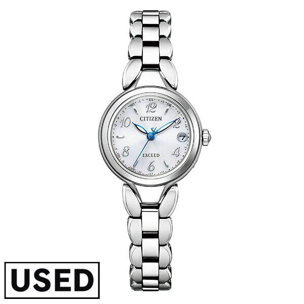 【中古】シチズン CITIZEN エクシード EXCEED Titania Happy Flight ES9470-50A レディース 腕時計 時計
