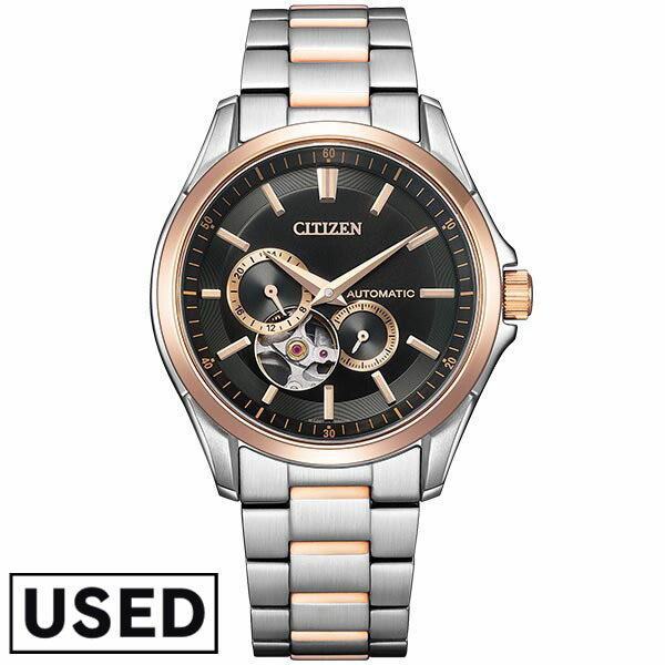 未使用　シチズン　腕時計 Citizen NP1010-01L オープンハート CITIZEN シチズン 腕時計 自動巻き オープンハート 日本製 革