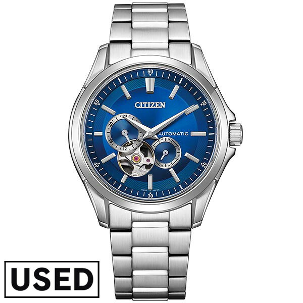 【中古】シチズン CITIZENコレクション CITIZENCOLLECTION メカニカル オープンハート NP1010-78L メンズ 腕時計 時計