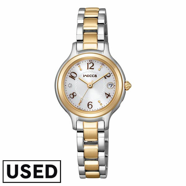 【中古】シチズン CITIZEN ウィッカ wicca KS1-937-13 レディース 新古品 腕時計 時計