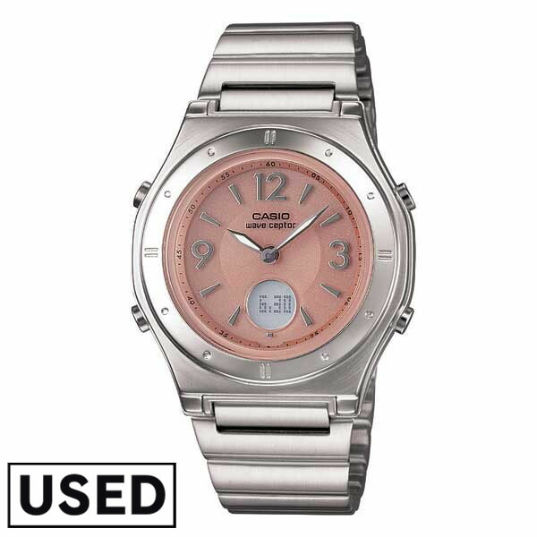 【中古】カシオ CASIO ウェブセプター WAVECEPTOR ソーラー電波 LWA-M141D-4AJF レディース 腕時計 時計