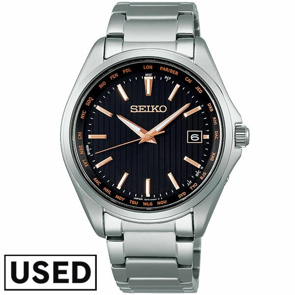 セイコー　電波ソーラー時計　スピリット　SEIKO SBTW145 楽天市場】美品 セイコー スプリット SBTM145 7B52-0AD0 チタン