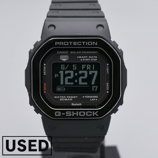 楽天市場】【中古】カシオ Gショック G-SHOCK G-SQUAD DW-H5600MB-1JR