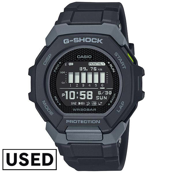【中古】カシオ CASIO G-SHOCK Ｇショック G-SQUAD ジースクワッド GBD-300-1JF メンズ 腕時計 時計
