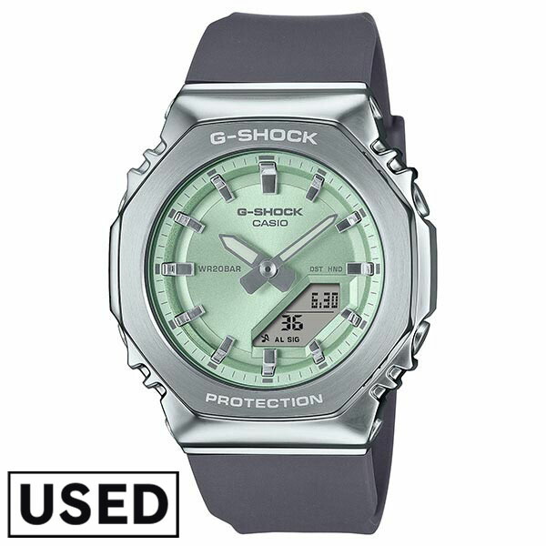 【中古】カシオ Ｇショック G-SHOCK GM-S2100シリーズ 八角形 オクタゴン メタルベゼル GM-S2110-3AJF ユニセックス