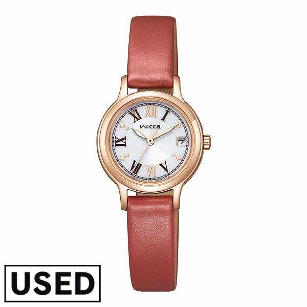 【中古】シチズン CITIZEN ウィッカ wicca KH4-963-14 レディース 腕時計 時計 8,978円