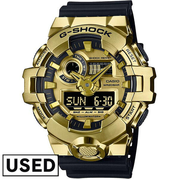 【中古】カシオ CASIO G-SHOCK Ｇショック NIGHT WALKING GM-700シリーズ GM-700G-9AJF メンズ 腕時計 時計 14,683円