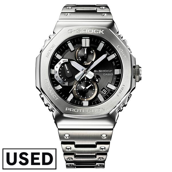【中古】カシオ CASIO G-SHOCK Ｇショック CHRONO FACE FULL METAL GMC-B2100 GMC-B2100D-1AJF メンズ 腕時計 時計