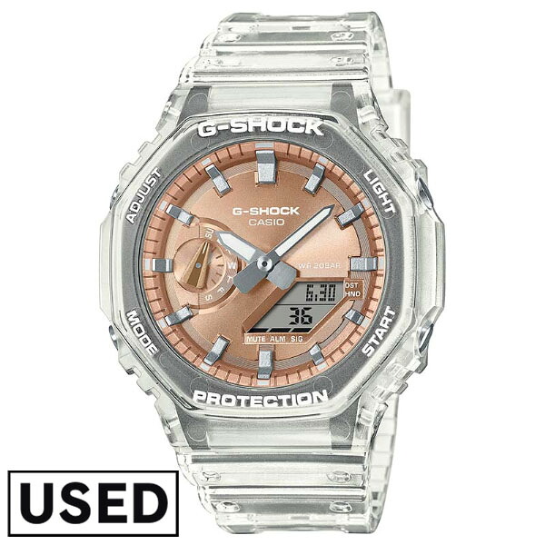 【中古】カシオ Ｇショック G-SHOCK BRIGHT METALLIC DIAL SERIES GA-2100BM-7A5JF ユニセックス
