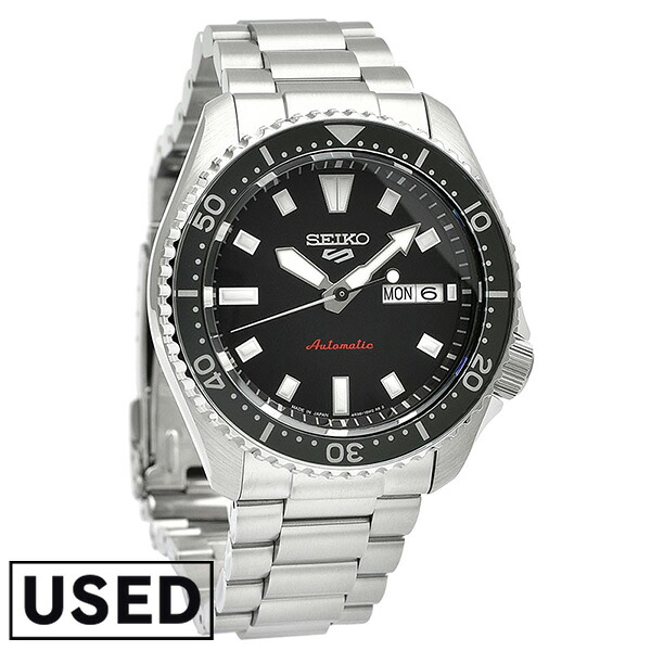 【中古】セイコー5スポーツ SEIKO5sports SKX series メカニカル メンズ メタルバンド SBSA305 メンズ 腕時計 時計