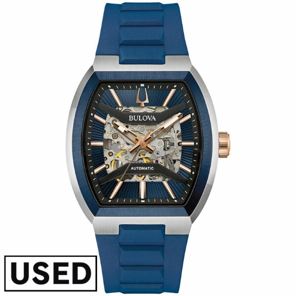 楽天市場】【中古】【美品】ブローバ BULOVA 97A116 オートマチック