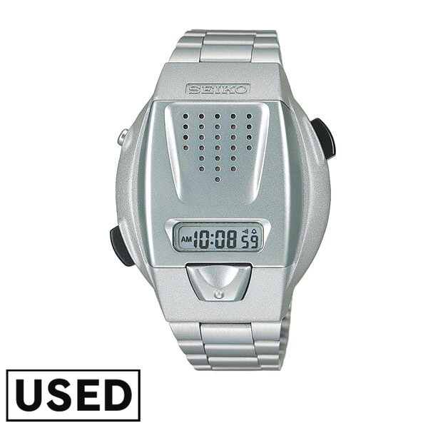 【中古】セイコー SEIKO 音声デジタルウオッチ SBJS001 メンズ 腕時計 時計