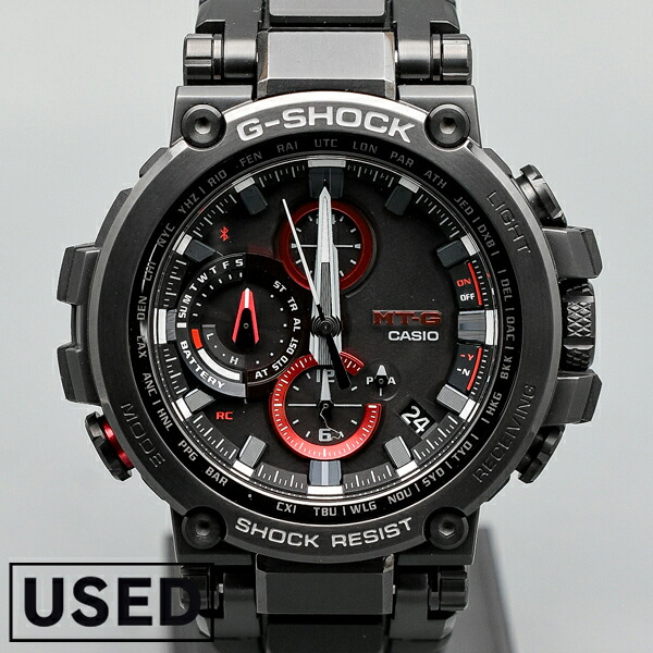 【中古】カシオ CASIO G-SHOCK Ｇショック MT-G MTG-B1000B-1AJF メンズ 腕時計 時計