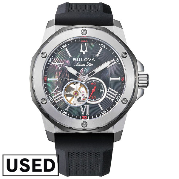 【中古】ブローバ マリンスター BULOVA Marine Star 150周年記念 日本限定モデル 98A332 メンズ メカニカル オートマチック シェル