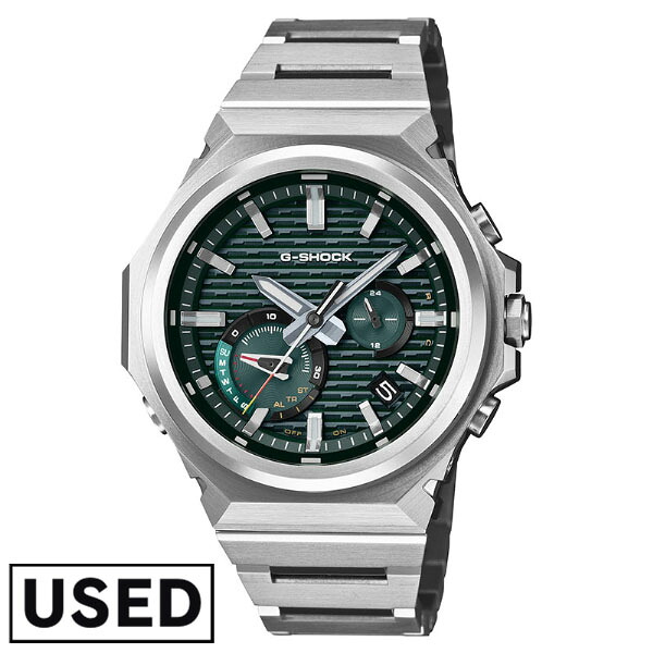 【中古】カシオ G-SHOCK Gショック G-STEEL GST-B1000D-3AJF メンズ ソーラー Gスチール スティール Bluetooth グリーン 国内正規品