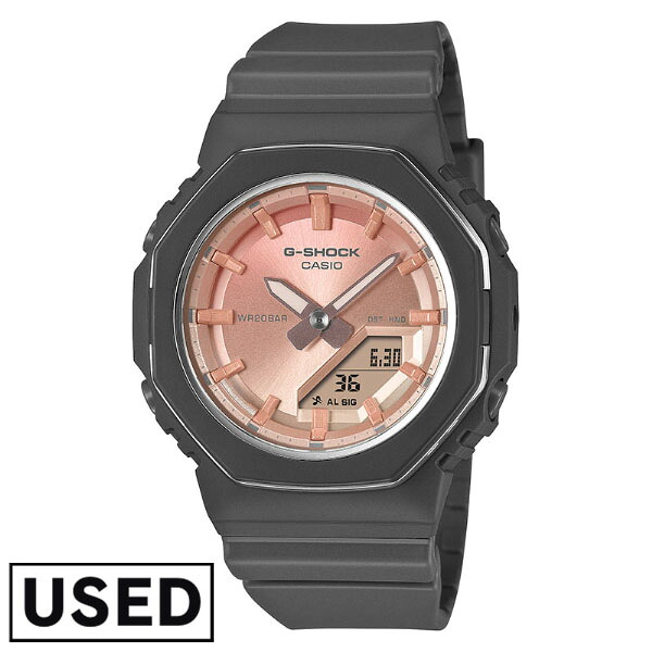 【中古】カシオ G-SHOCK Gショック ローズクォーツ GMA-P2110SC-4AJF ユニセックス アナデジ ライトピンク 天然石 ローズクォーツ