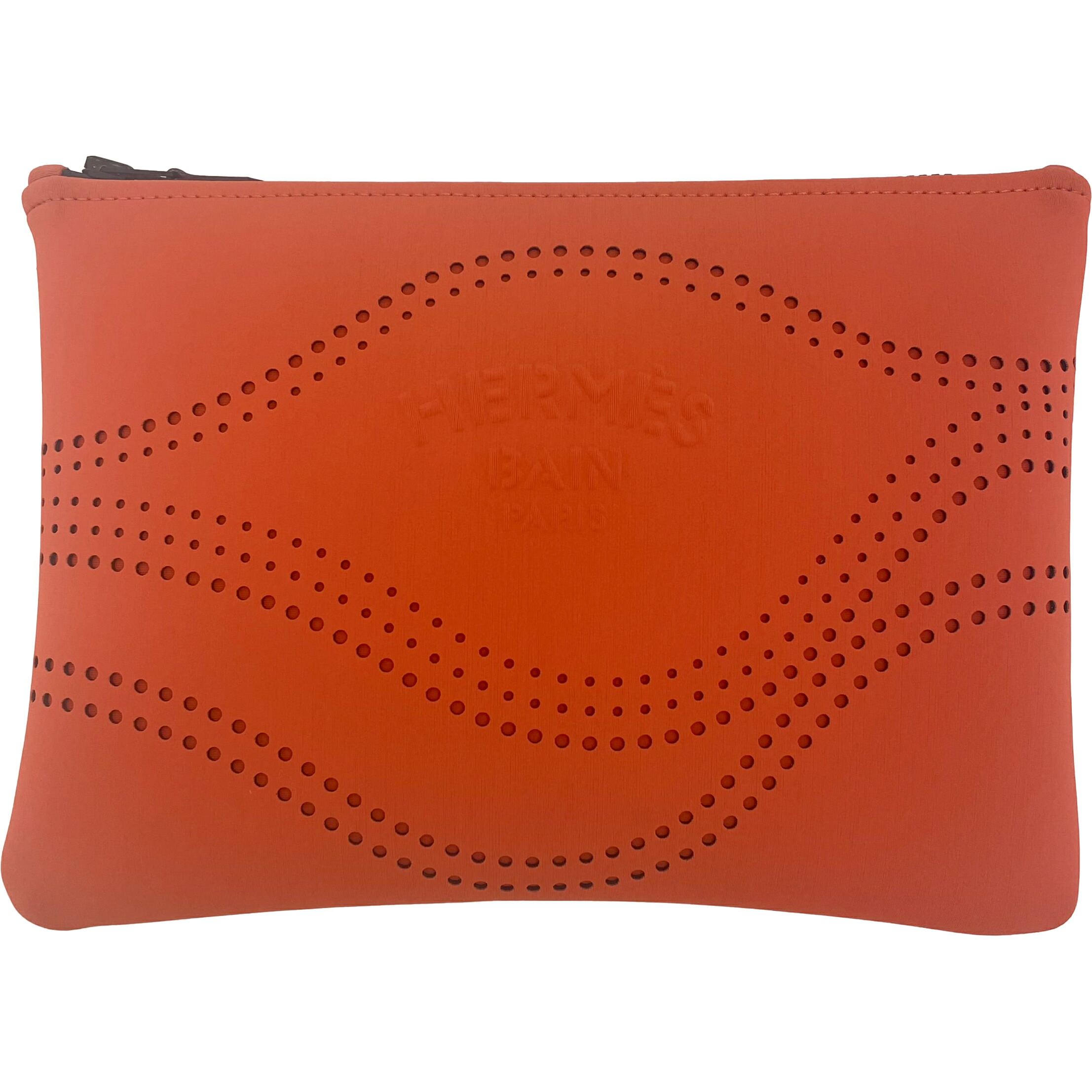 最終価格【HERMES】ネオバン PM ポーチ クラッチ バッグ（オレンジ） 12430426_1.jpg