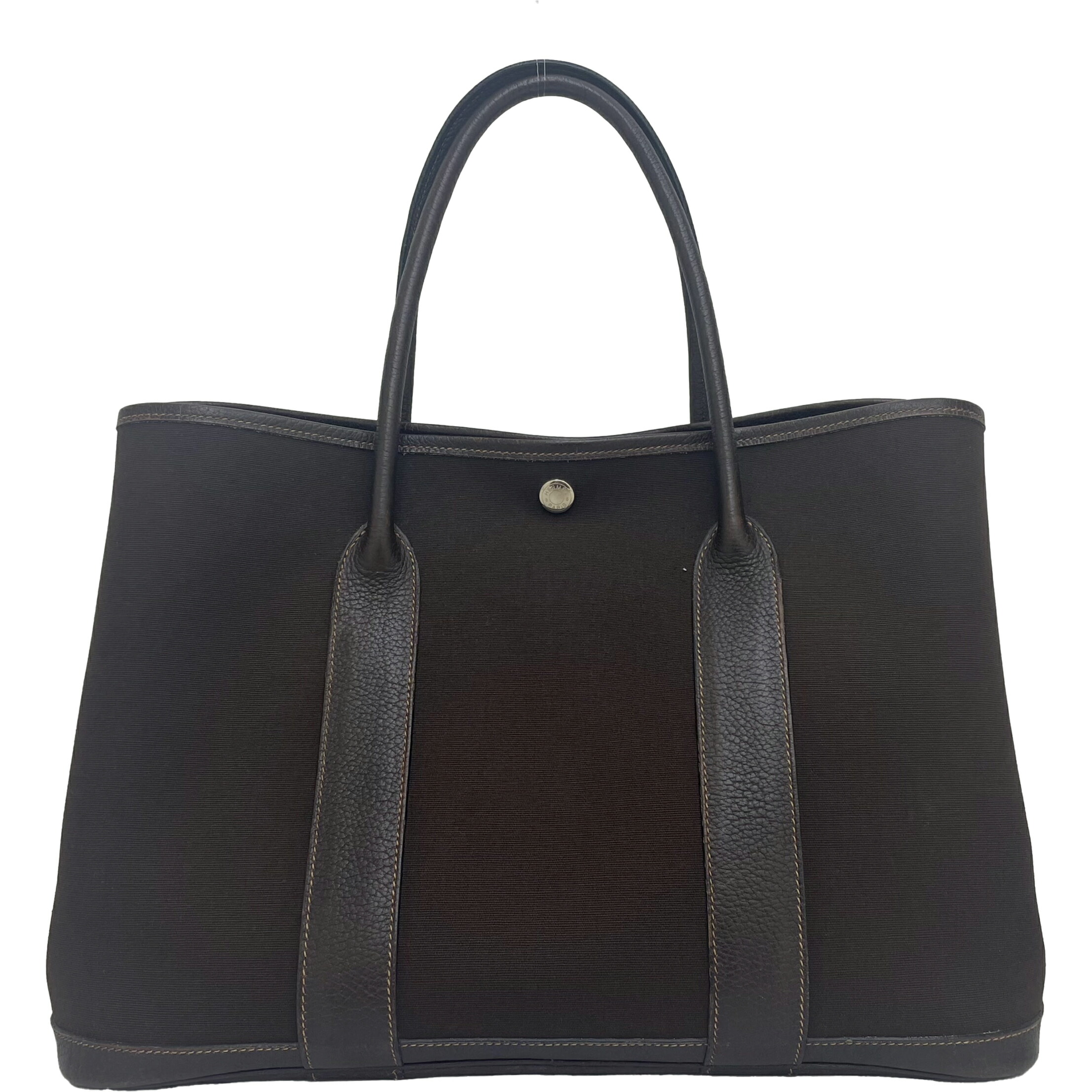 ＨＥＲＭＥＳ　ガーデンパーティ 36 トワルオフィシエ×バッファロースキッパー　ブラウン B1【中古】