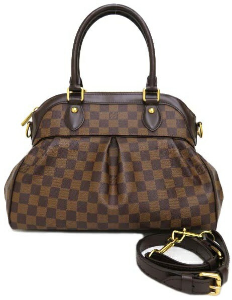 ＬＯＵＩＳ ＶＵＩＴＴＯＮ ルイ ヴィトン トレヴィPM 2WAYうしろ側 N51997 ダミエ・エベヌ 【中古】