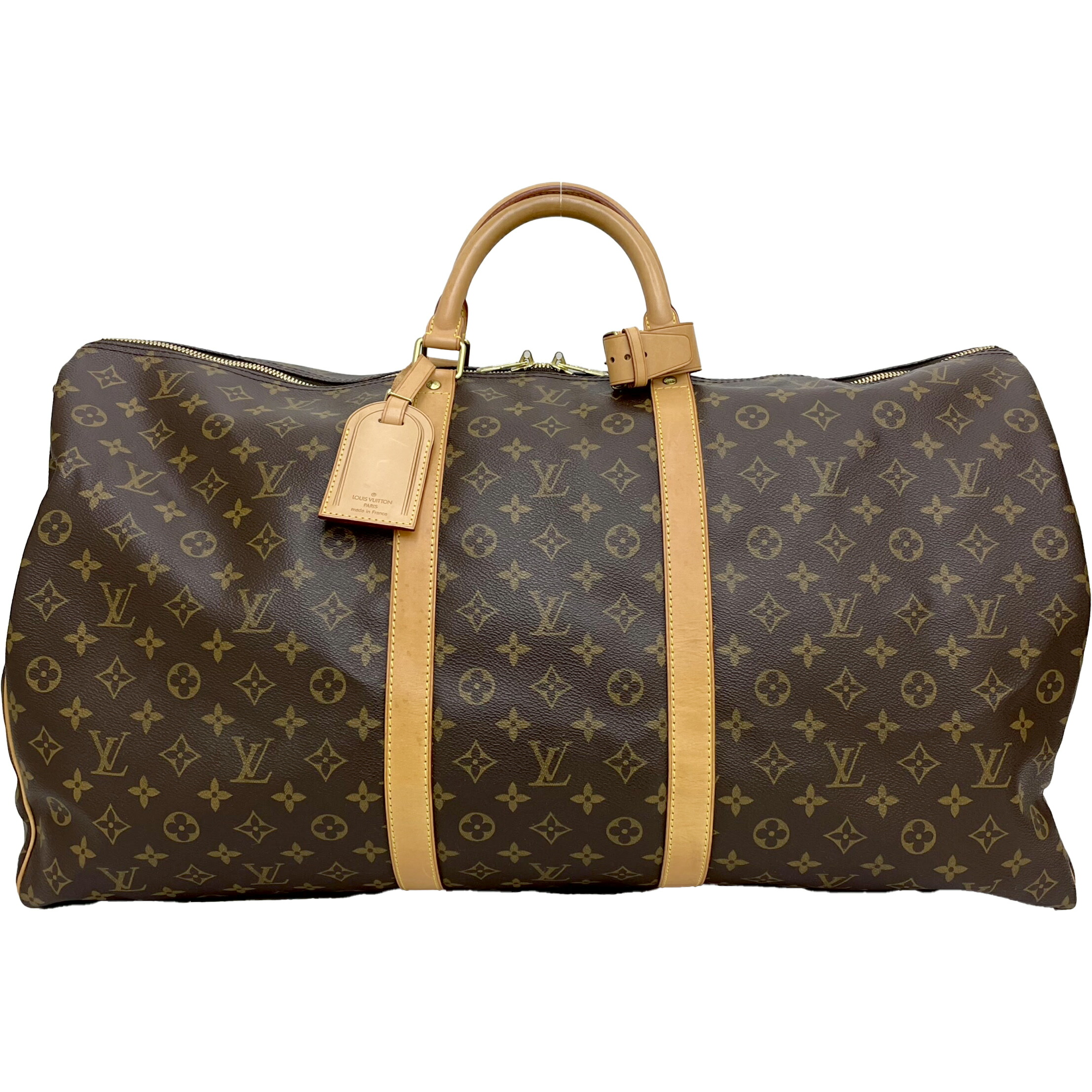 ＬＯＵＩＳ ＶＵＩＴＴＯＮ ルイヴィトン キーポルバンドリエール60 M41412 モノグラム Ａ１ 【中古】