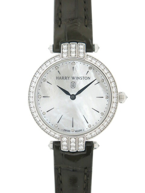 ハリーウィンストン ラバーベルト 時計 ブラック 売り出し正規 ハリーウィンストン ラバーベルト ラグ幅29mm ブラック